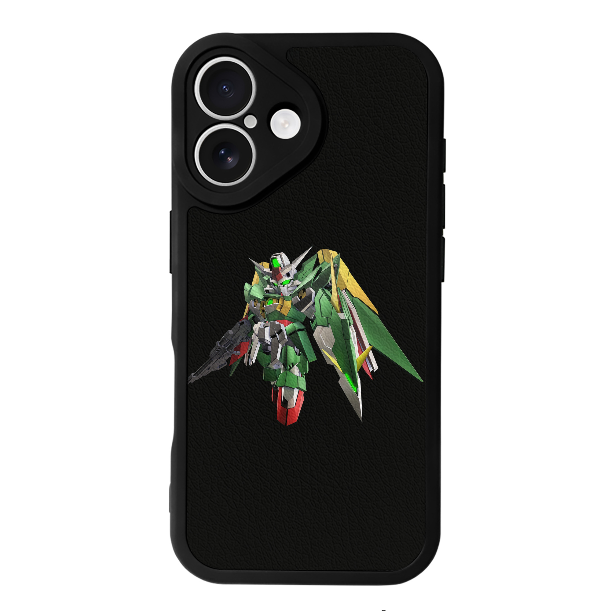 （画像用） 機動戦士ガンダム Mobile Suit Gundam 【iPhone 16シリーズ対応】シリコンスマホケース（レザー調） 材質：シリコン